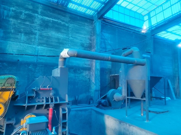 天藍藍白云飄，湖北黃岡地區(qū)450型離正式生產(chǎn)只剩下剩最后一步