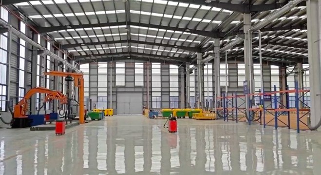 報廢汽車拆解線安裝現(xiàn)場