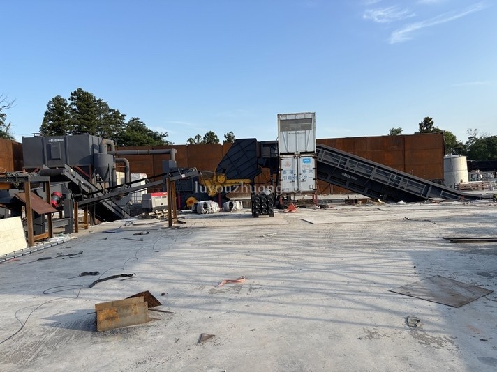 日本次仁地區(qū)破碎線 x射線分選機安裝完成