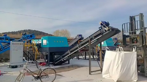 徐州地區(qū) 用戶(hù)第二套破碎分選線投產(chǎn)